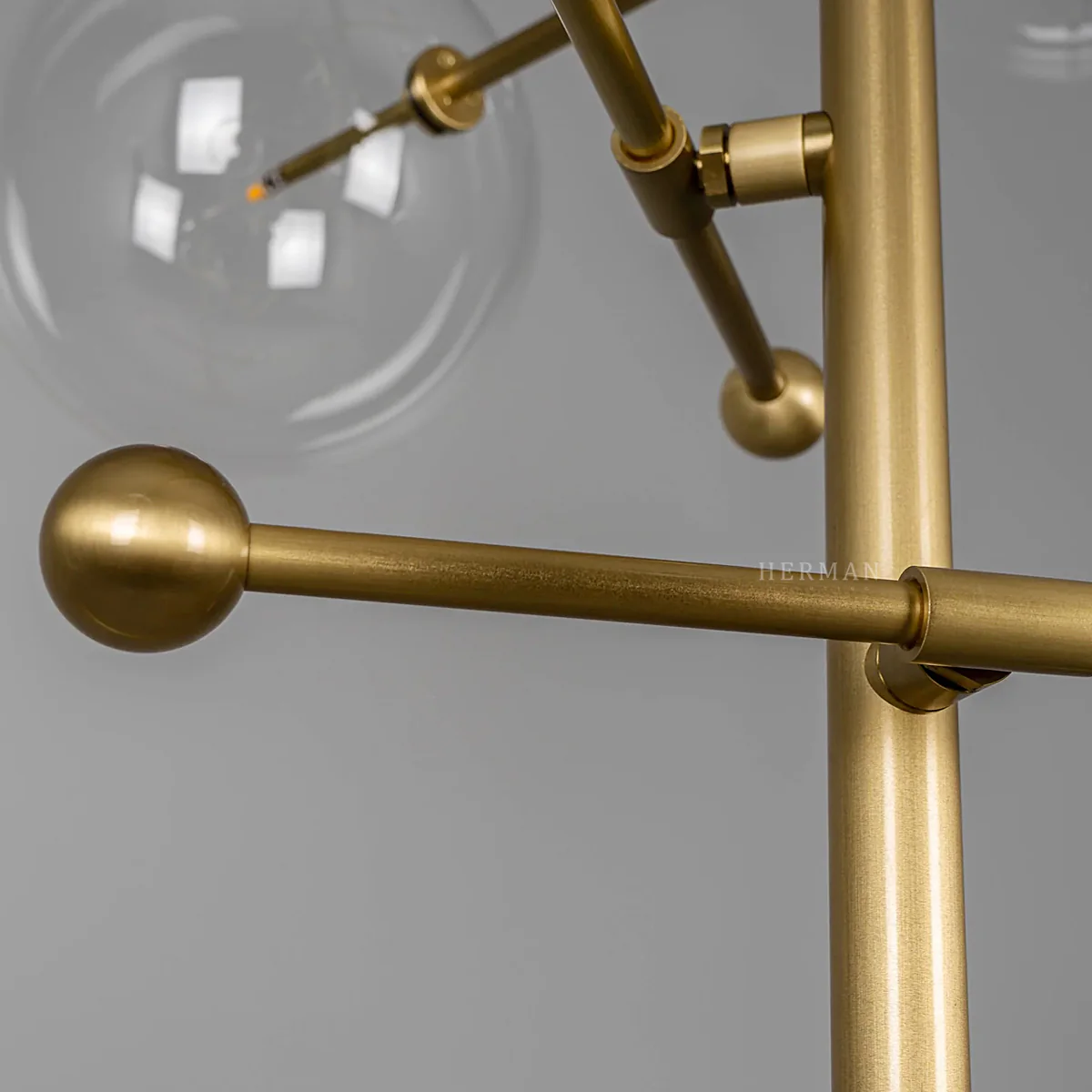 RD15 12-Light Modern Brass Chandelier 55.12" - Image 18