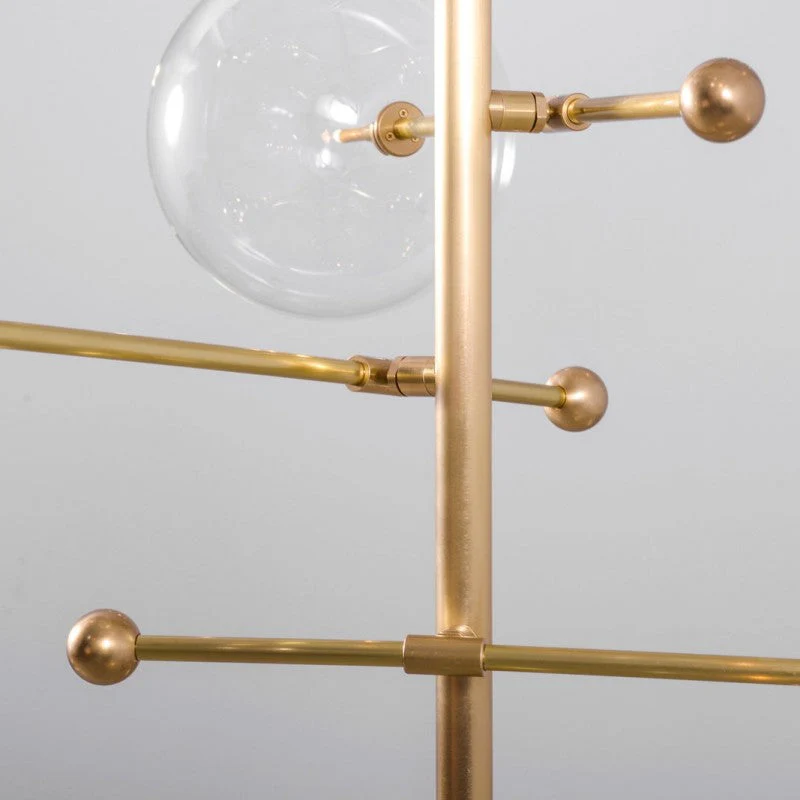 RD15 12-Light Modern Brass Chandelier 55.12" - Image 7