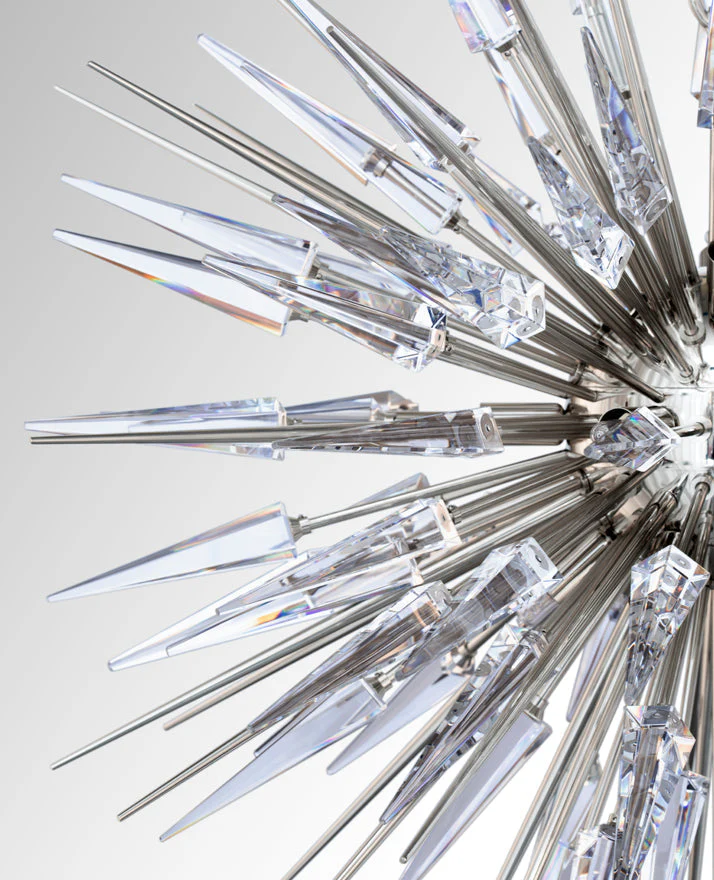 Explosion 18 Light Crystal Modern Chandelier - Luxxu - Image 2