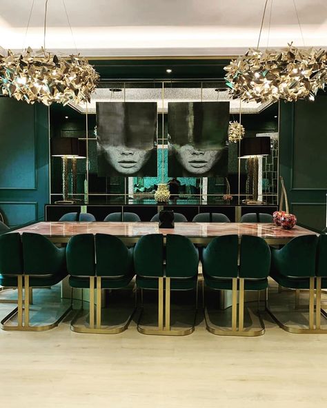 McQueen Round 18 Light Crystal Modern Chandelier - Luxxu - Image 2