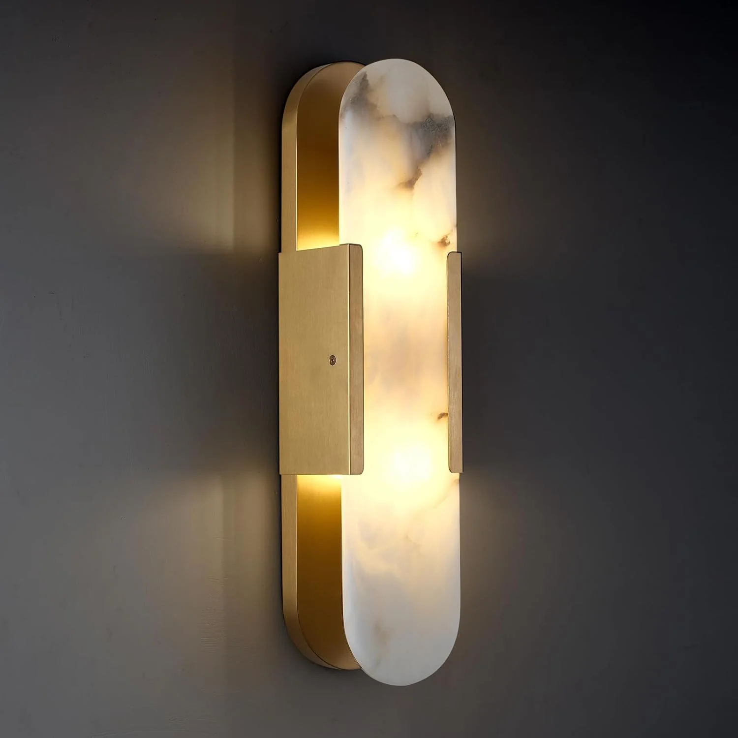 Trinidad Alabaster Wall Sconces 14" 20" - Image 13