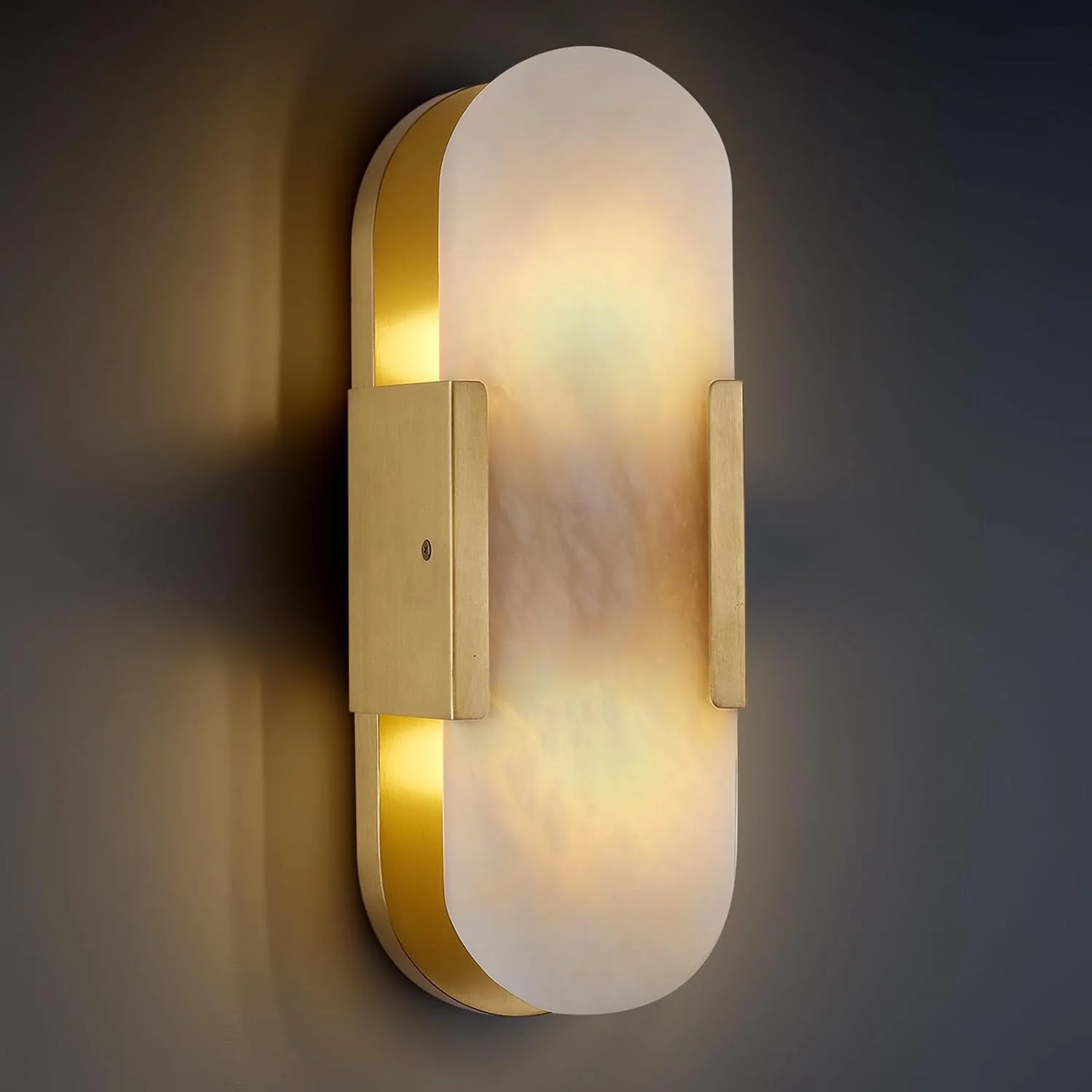 Trinidad Alabaster Wall Sconces 14" 20" - Image 25
