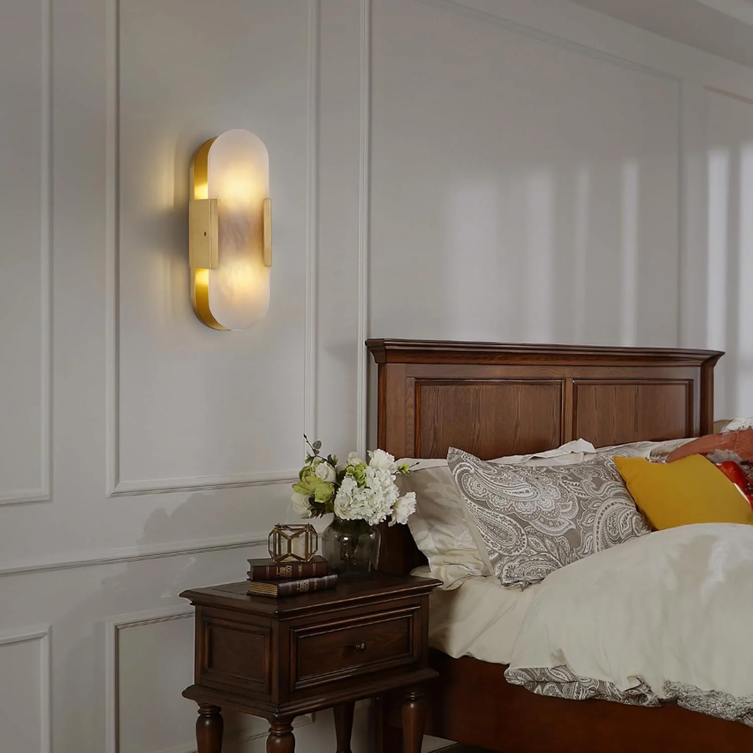 Trinidad Alabaster Wall Sconces 14" 20" - Image 28