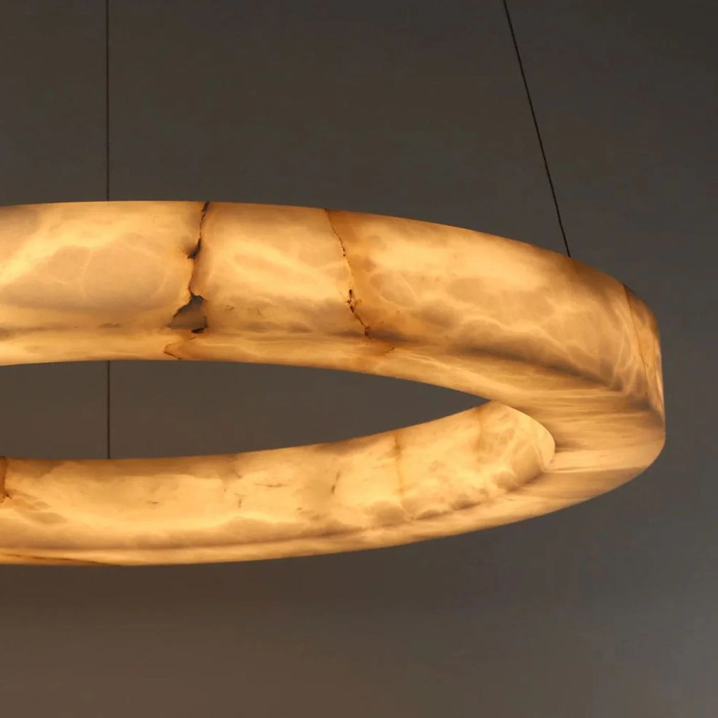 3-Tier Round Marble Chandelier - Image 5