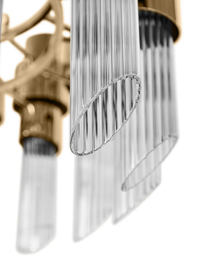 Tycho Round 32-Light Crystal Modern Chandelier - Luxxu - Image 3