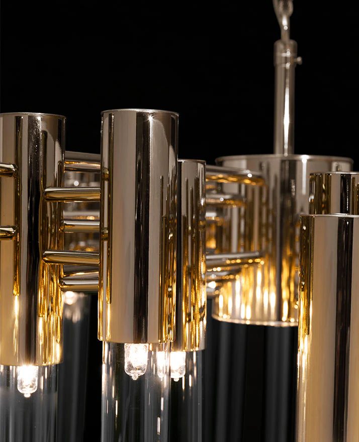 Burj Suspension 54 Light Crystal Modern Chandelier - Luxxu - Image 2