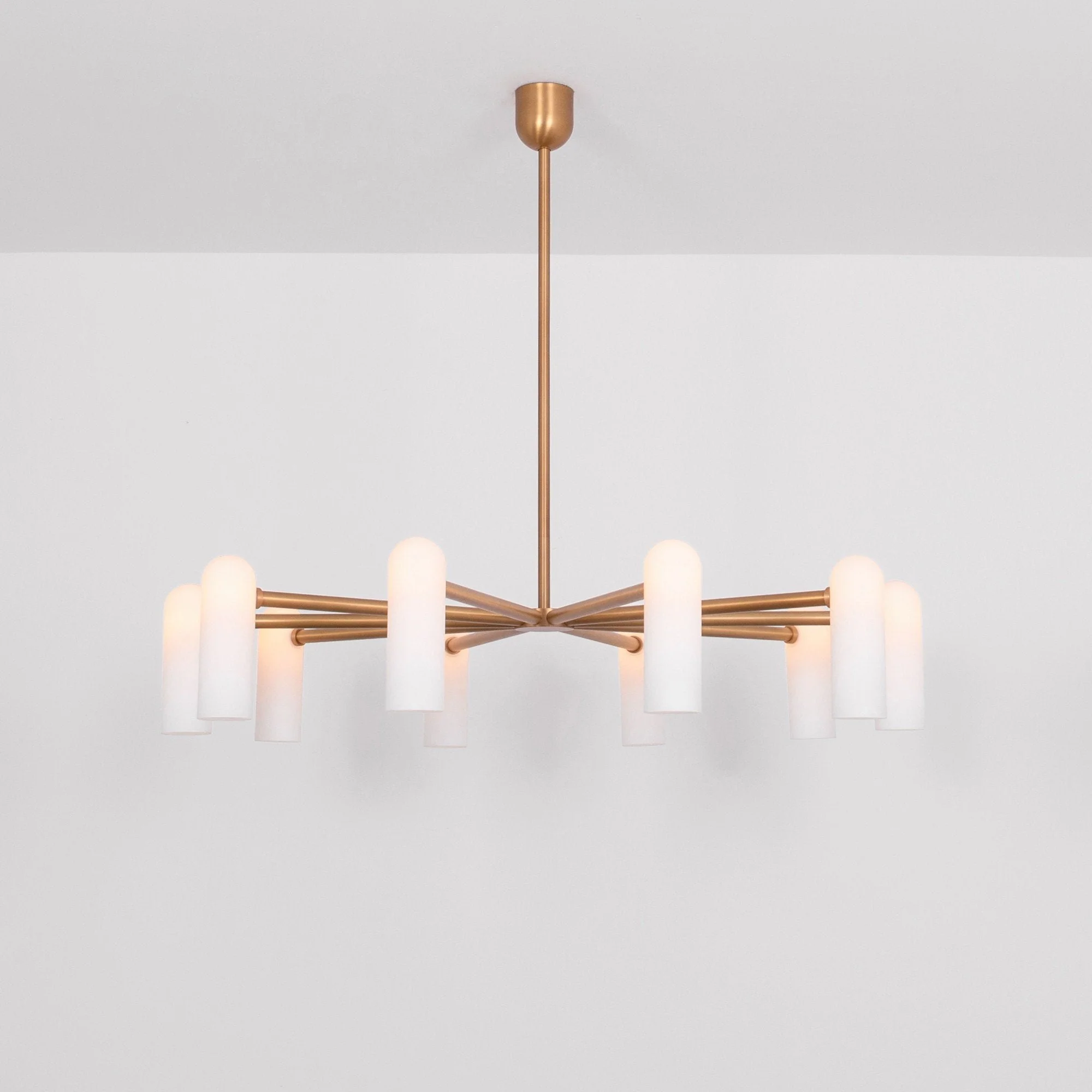 Odyssey Round Modern Brass Chandelier - Image 10
