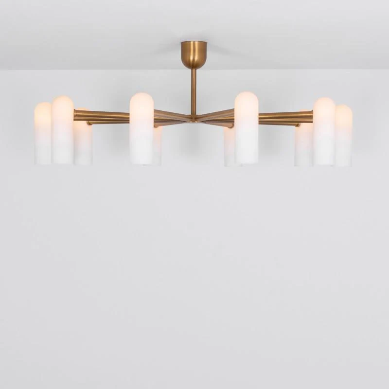 Odyssey Round Modern Brass Chandelier - Image 11