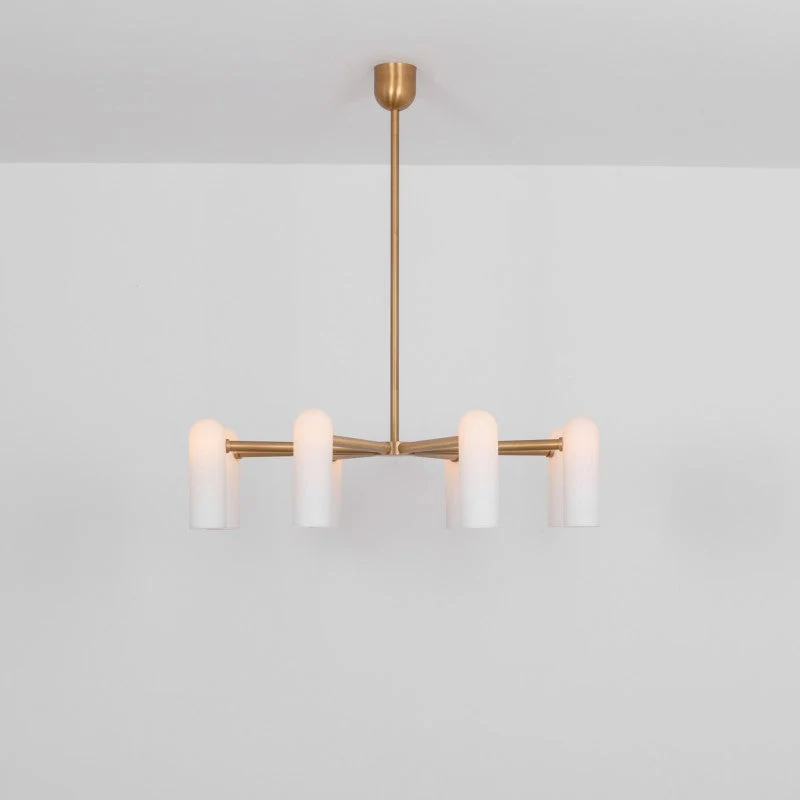 Odyssey Round Modern Brass Chandelier - Image 2