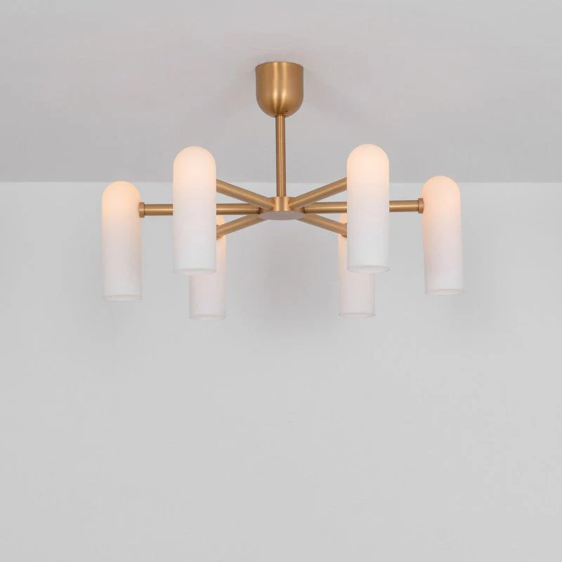 Odyssey Round Modern Brass Chandelier - Image 3