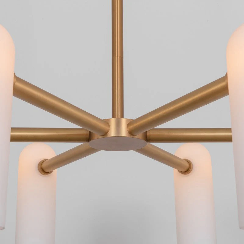 Odyssey Round Modern Brass Chandelier - Image 4
