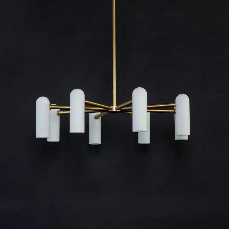 Odyssey Round Modern Brass Chandelier - Image 5