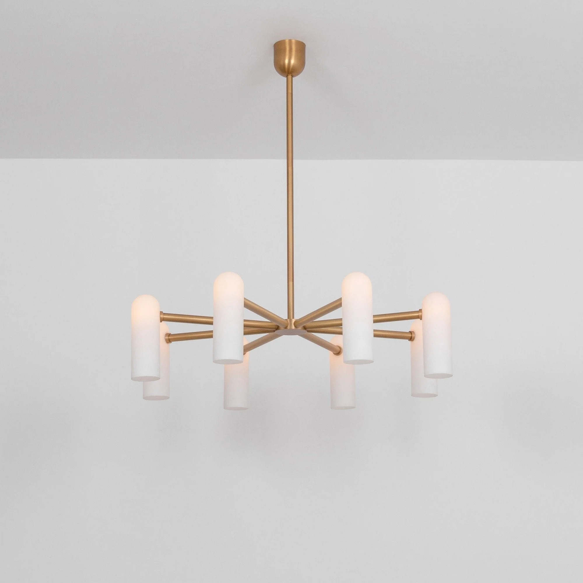 Odyssey Round Modern Brass Chandelier - Image 6