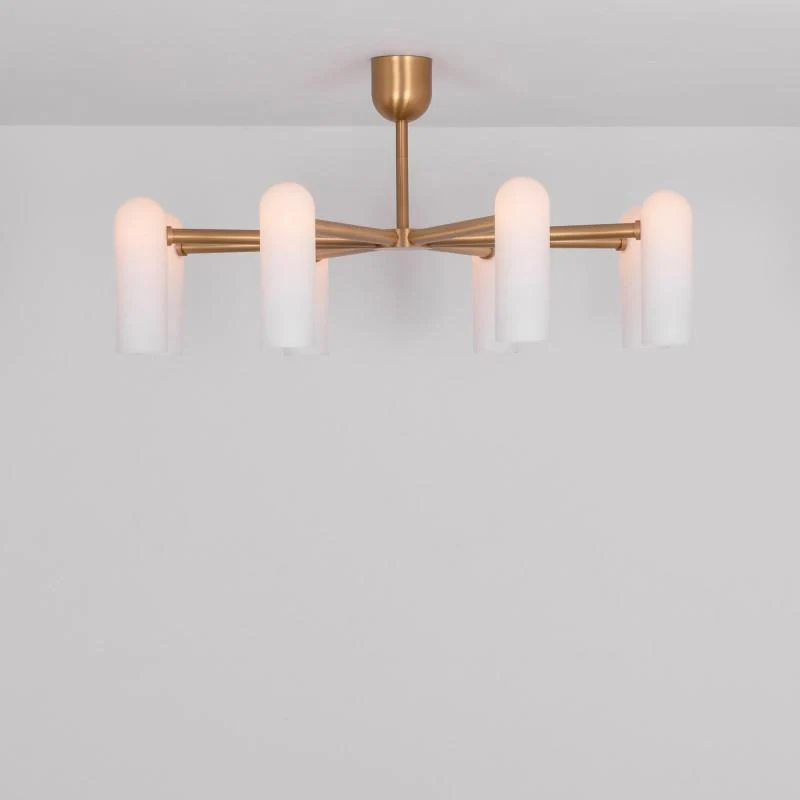 Odyssey Round Modern Brass Chandelier - Image 7