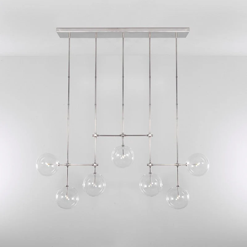 Soap B7 LG | 7-Light Modern Brass Chandelier - Image 4