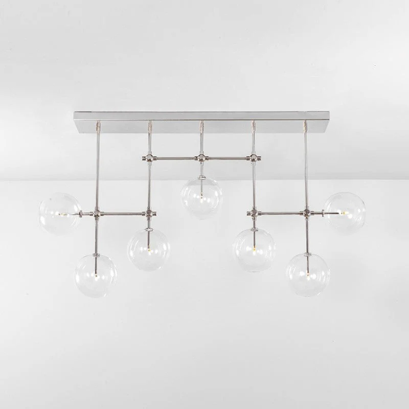 Soap B7 LG | 7-Light Modern Brass Chandelier - Image 5