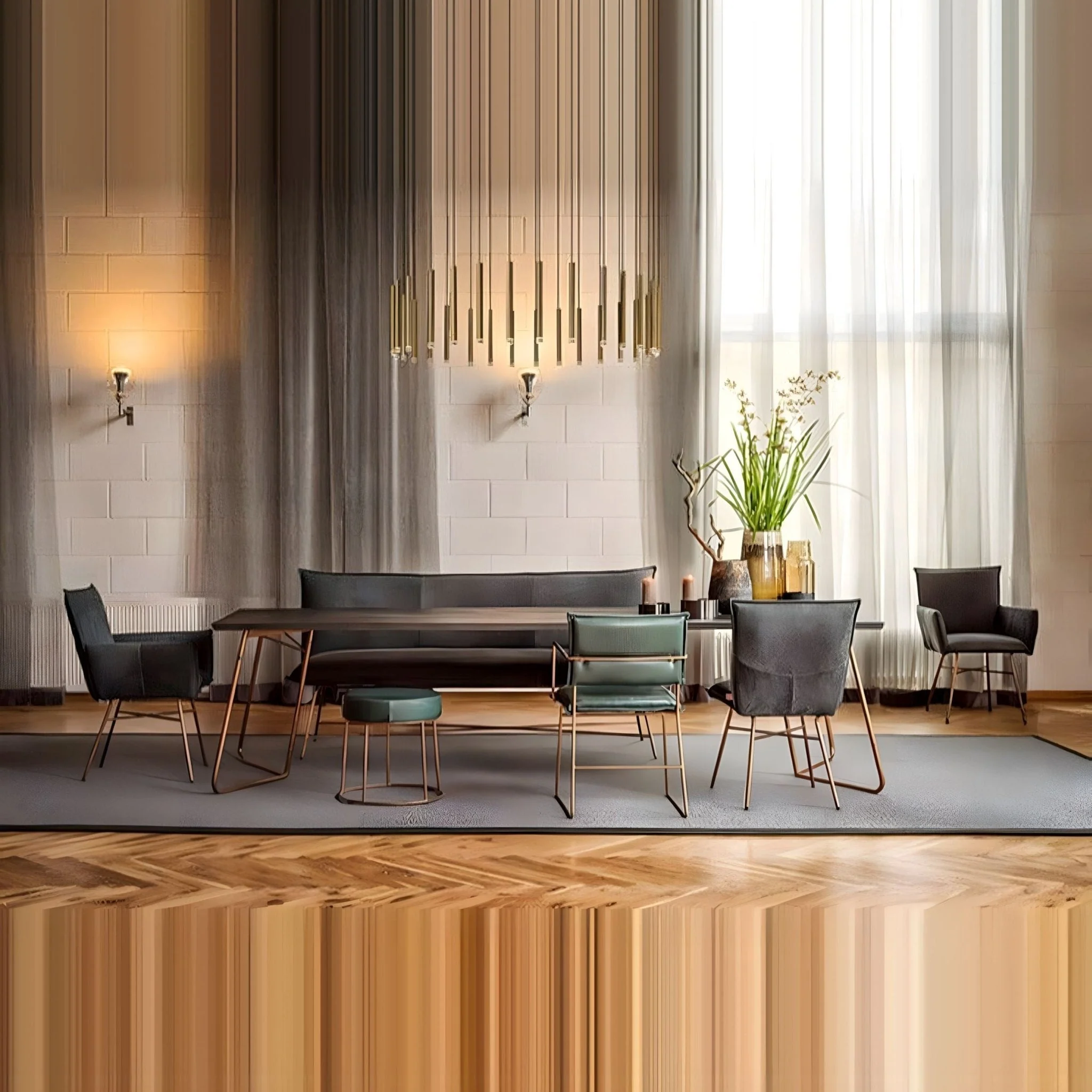 Tube chandelier - Image 11