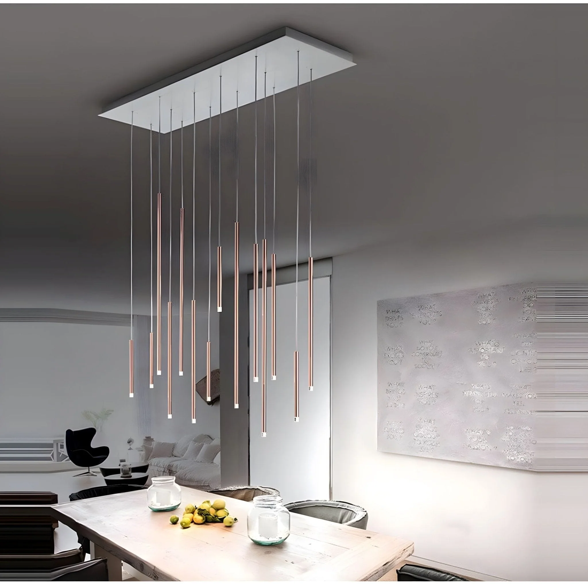 Tube chandelier - Image 13