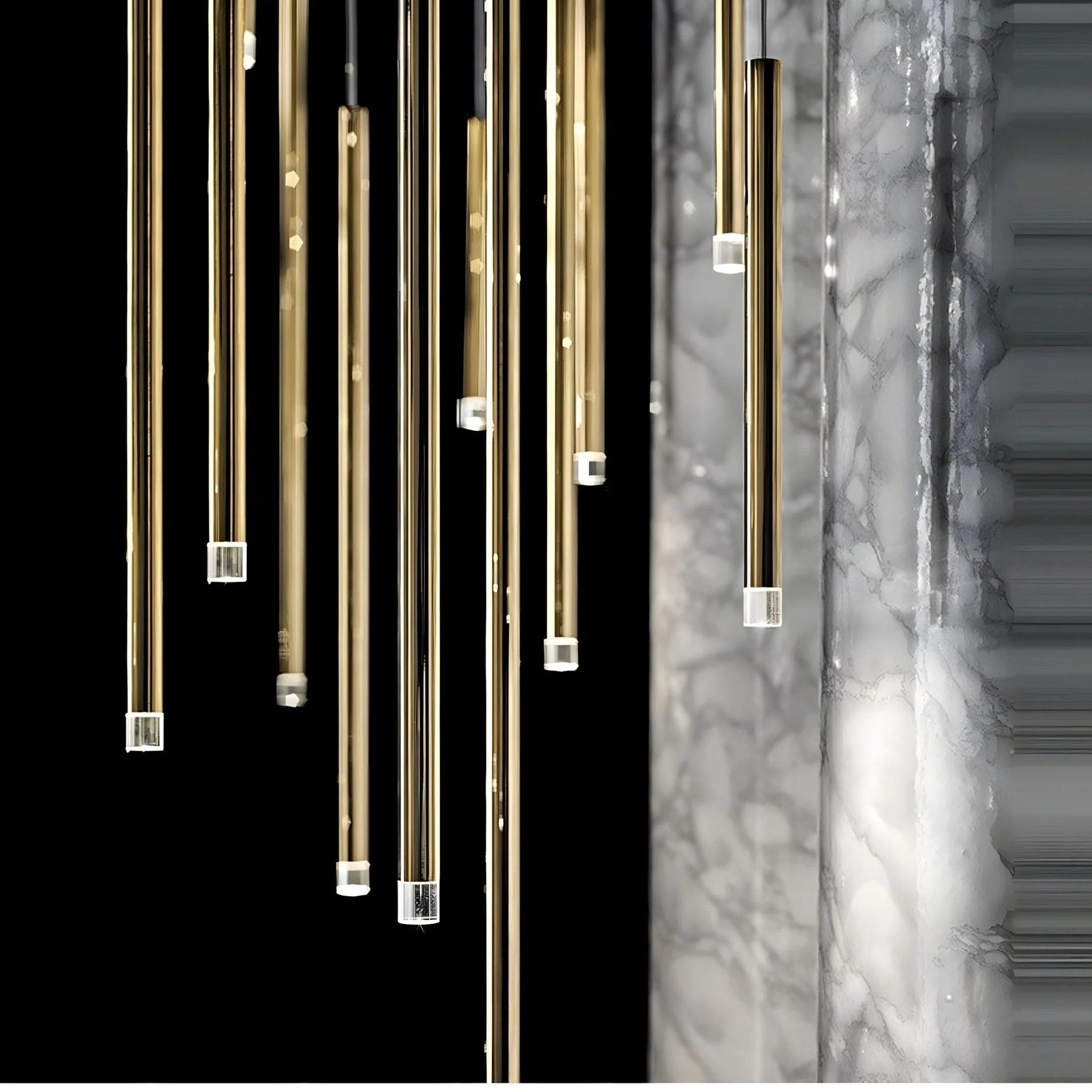Tube chandelier - Image 6