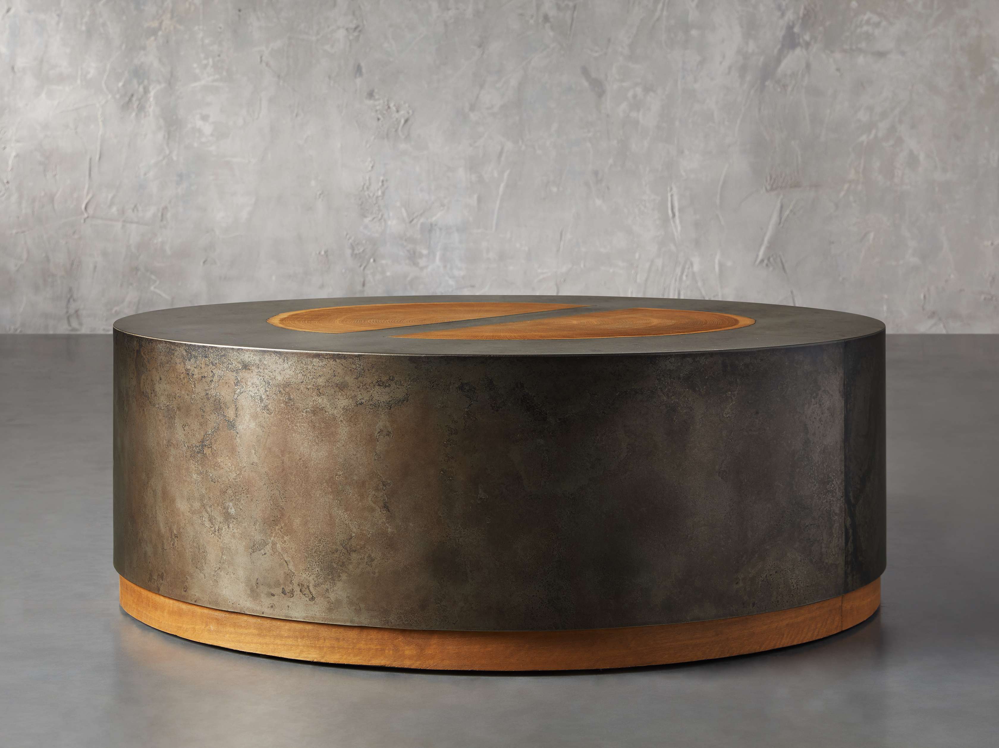 Acacius Round Coffee Table - Image 5
