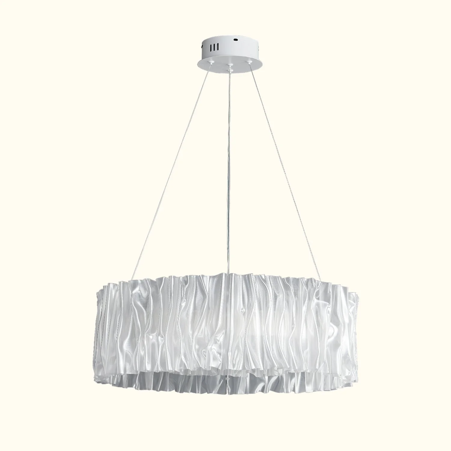 Accordéon Suspension Silver Pendant Light - Image 20