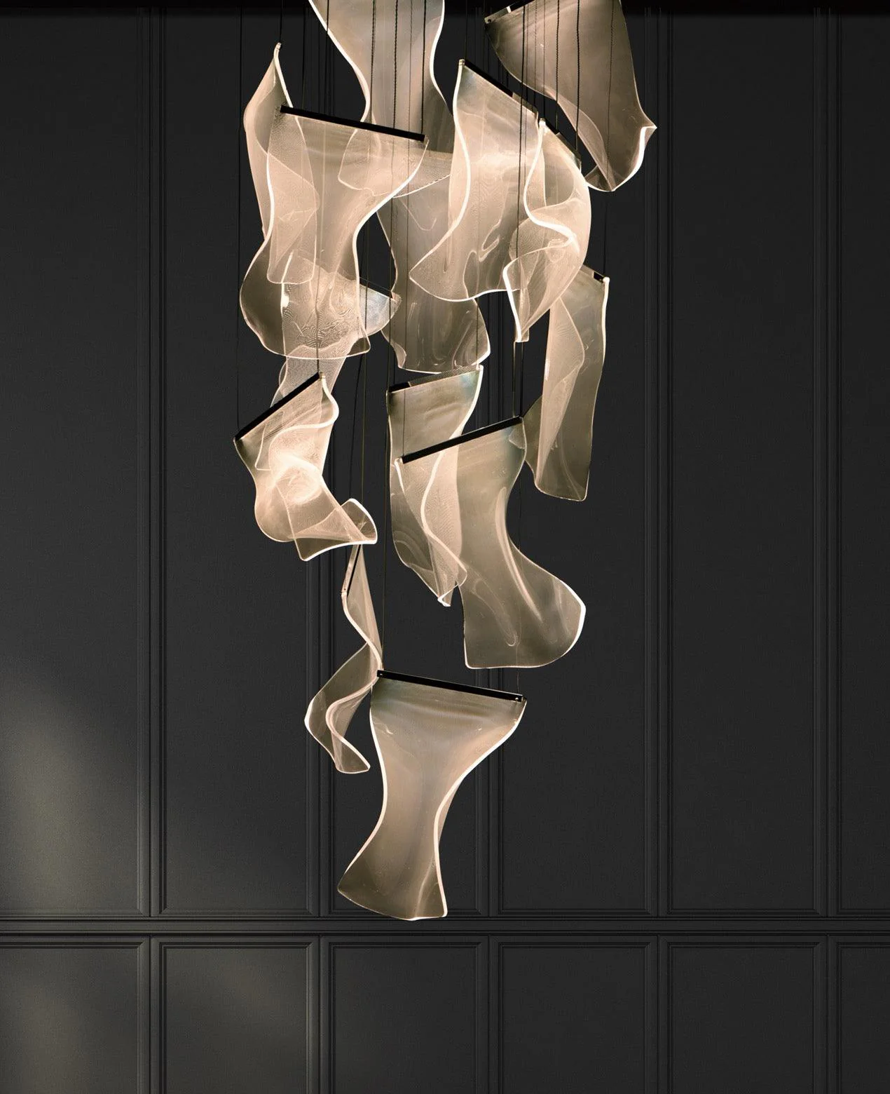 Acrylic LED Chandelier - Image 34