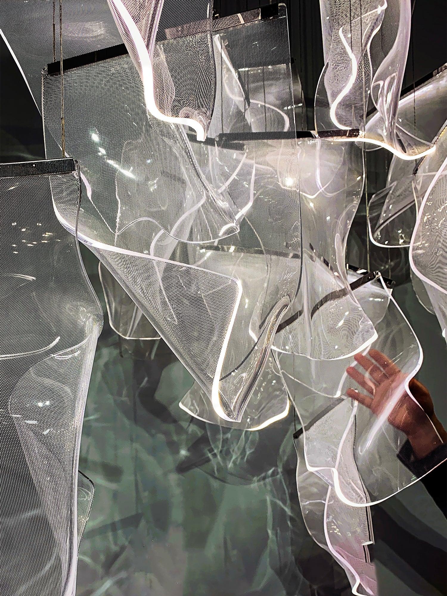 Acrylic LED Chandelier - Image 35