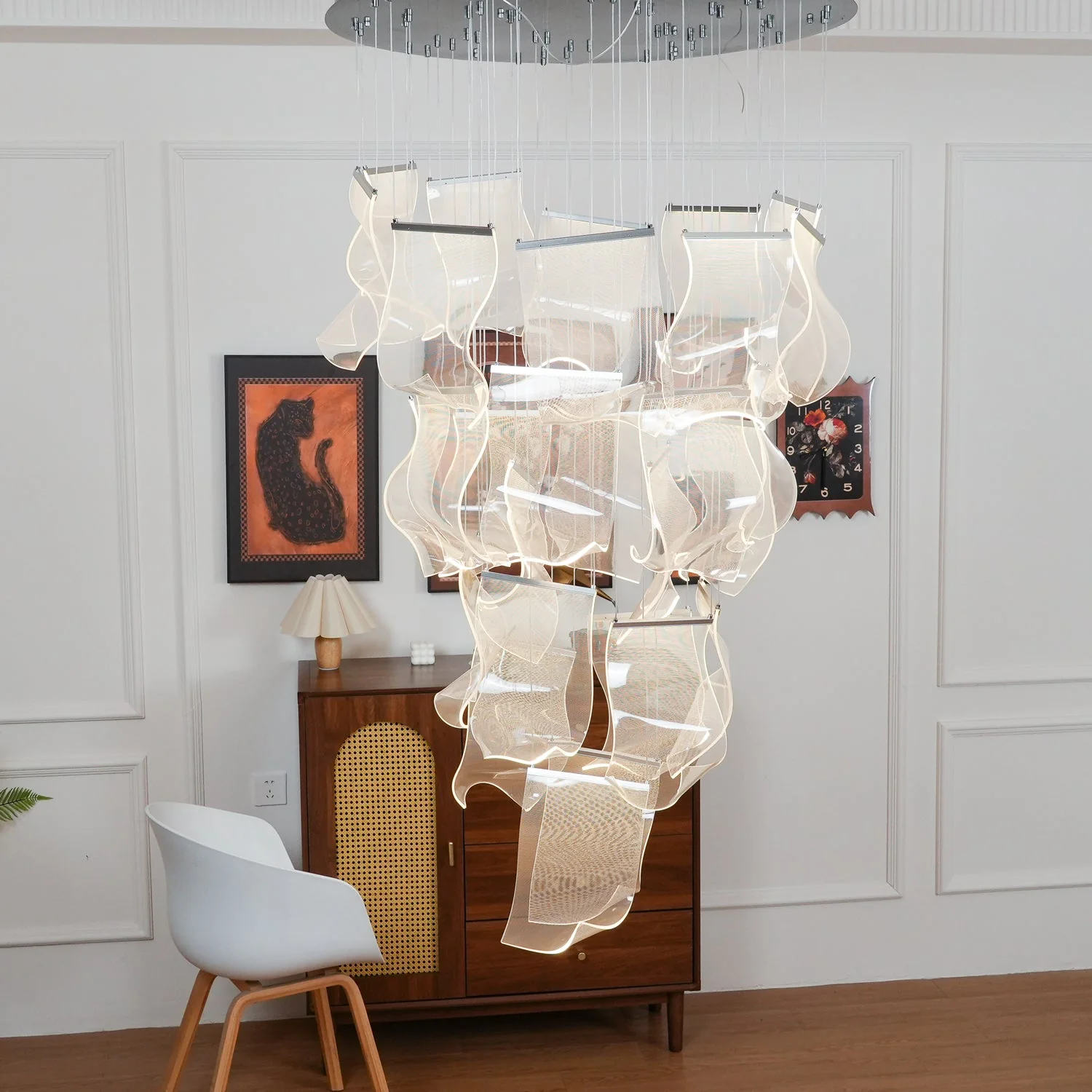 Acrylic LED Chandelier - Image 53