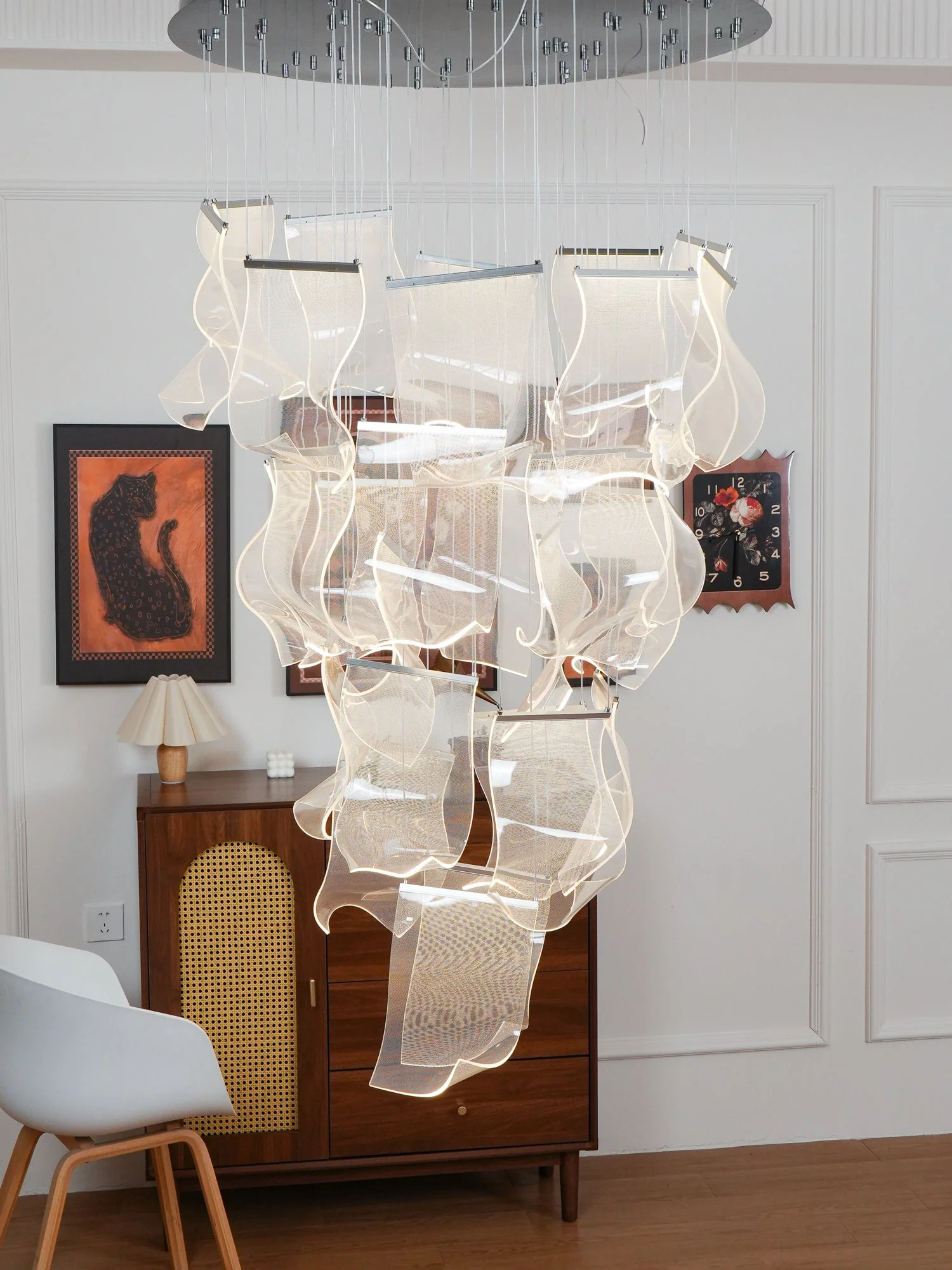 Acrylic LED Chandelier - Image 54