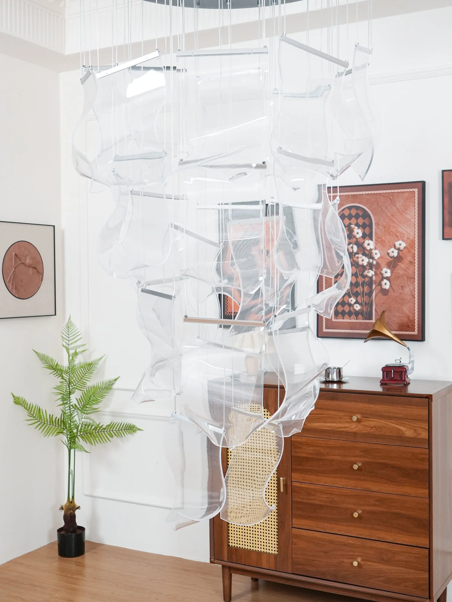 Acrylic LED Chandelier - Image 57