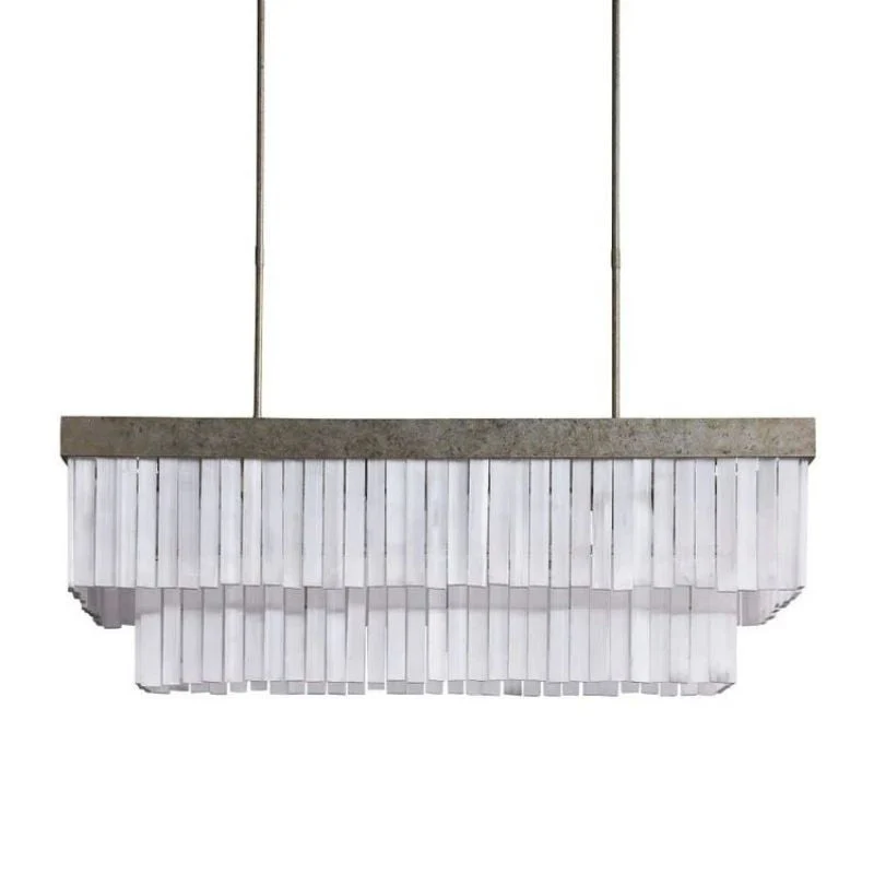 Adam Large Rectangular Chandelier - Image 6