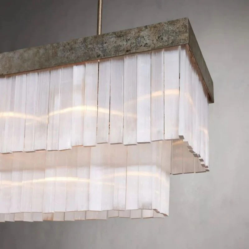 Adam Large Rectangular Chandelier - Image 9