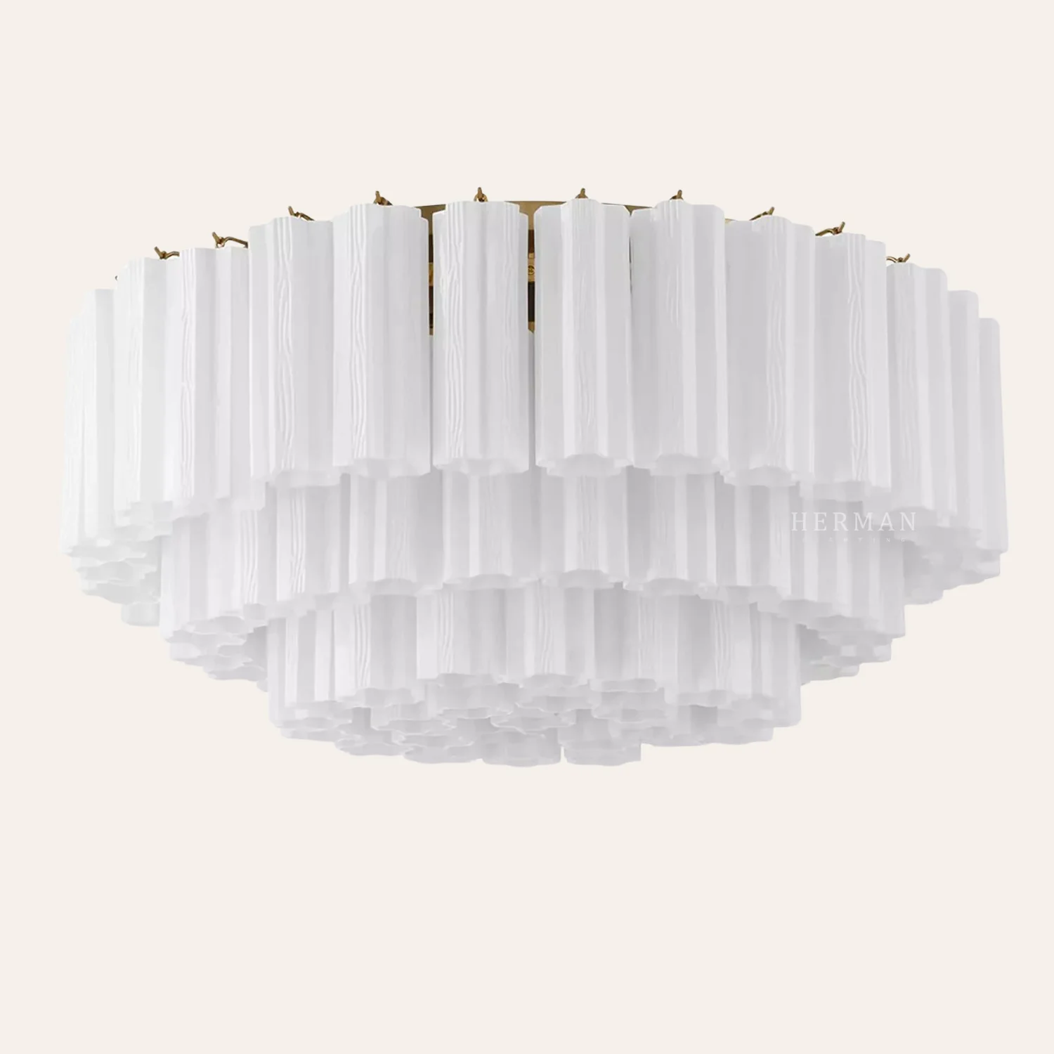 Addis Murano Glass Flushmount 22"/32" - Image 19