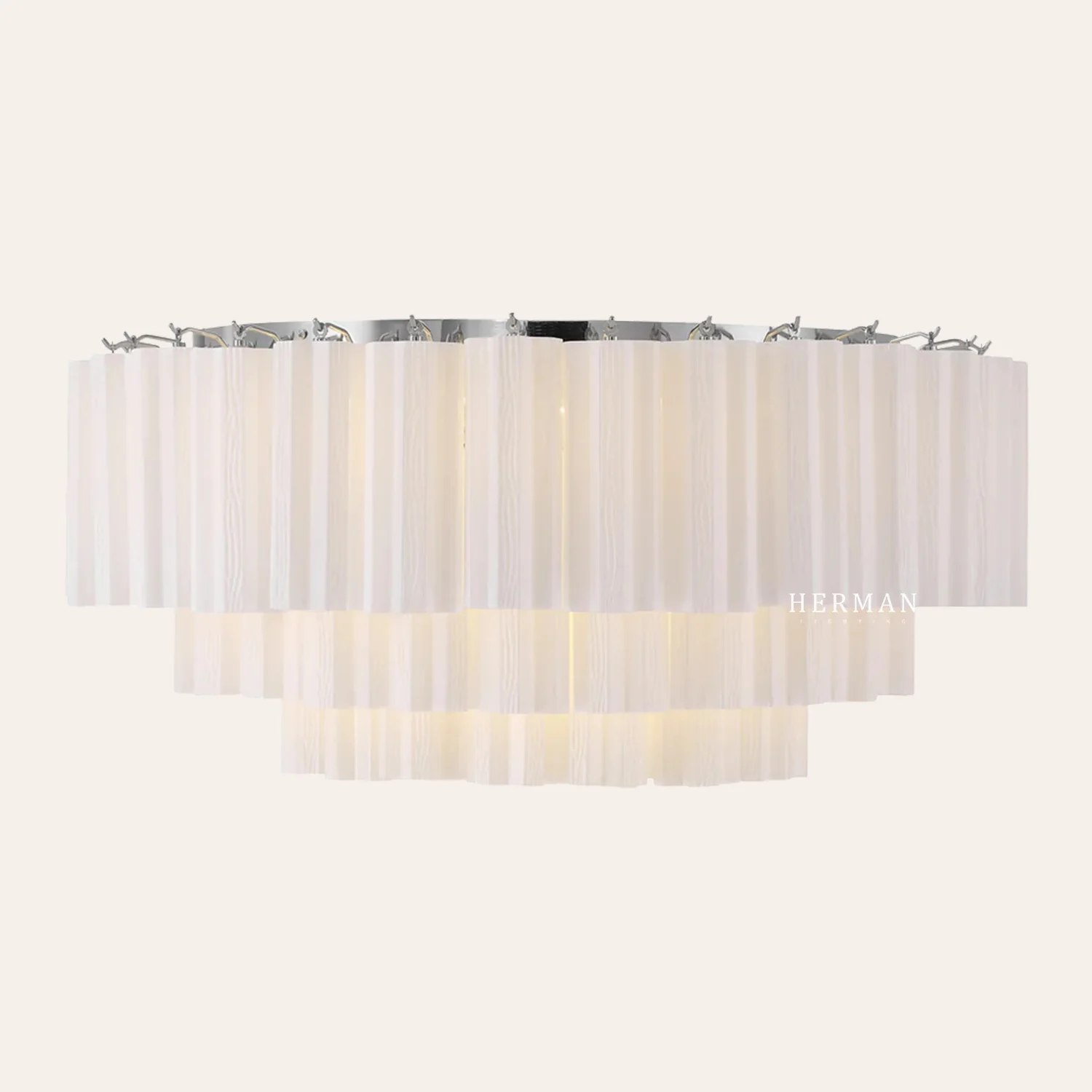 Addis Murano Glass Flushmount 22"/32" - Image 20