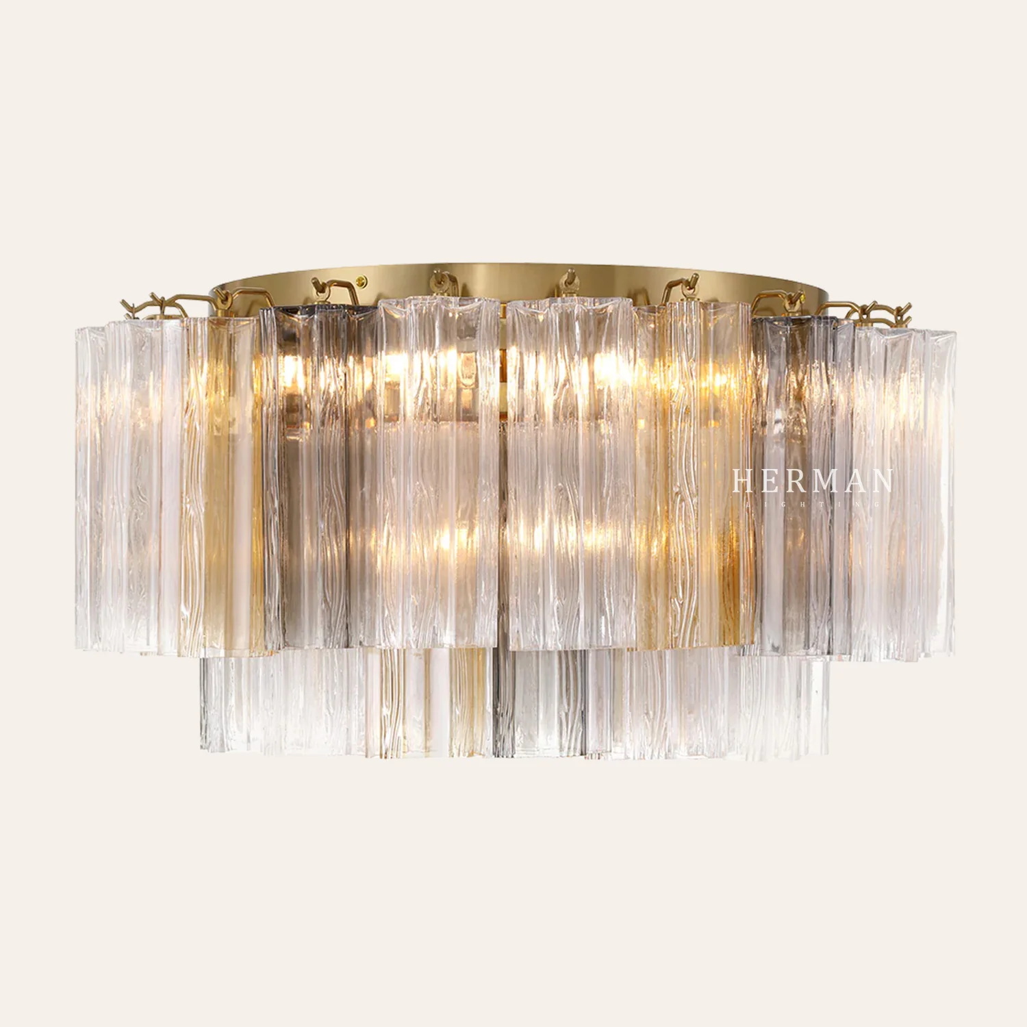 Addis Murano Glass Flushmount 22"/32" - Image 34