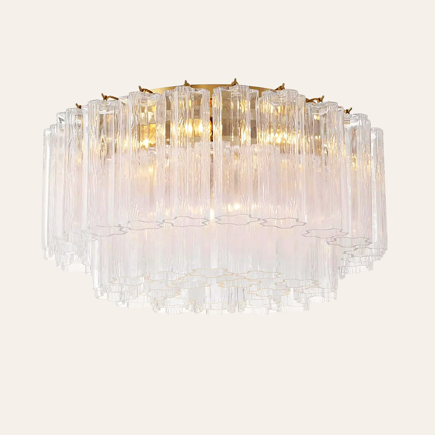 Addis Murano Glass Flushmount 22"/32" - Image 54