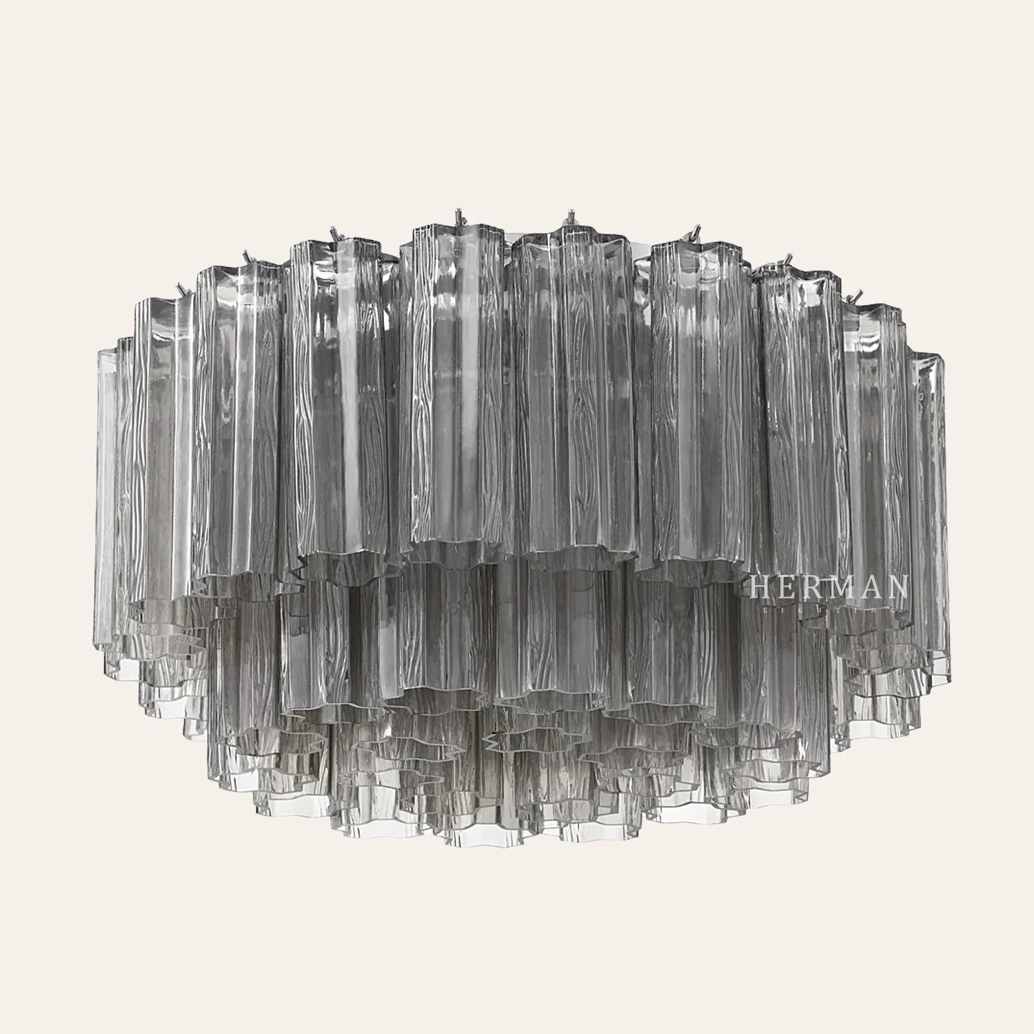 Addis Murano Glass Flushmount 22"/32" - Image 64