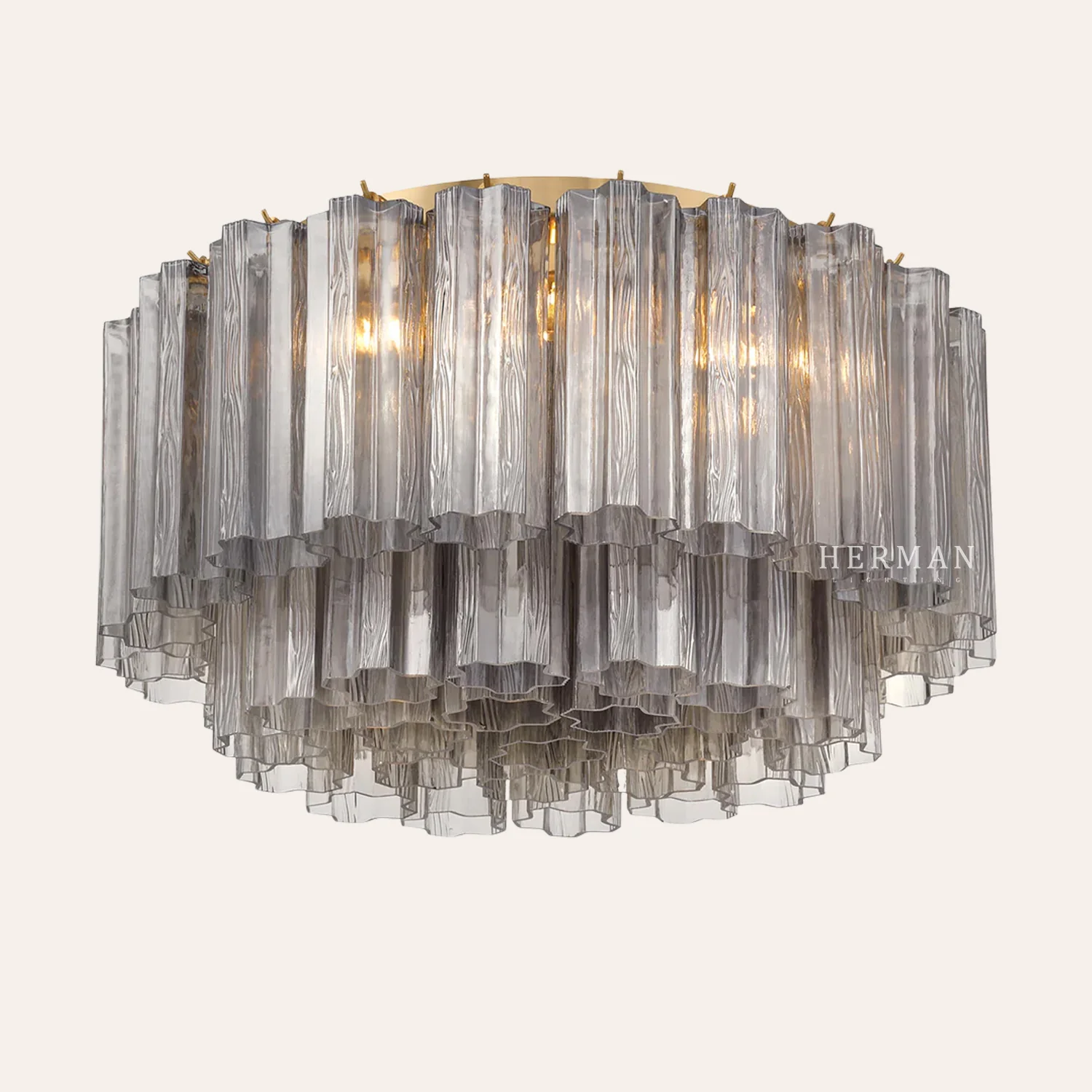 Addis Murano Glass Flushmount 22"/32" - Image 71