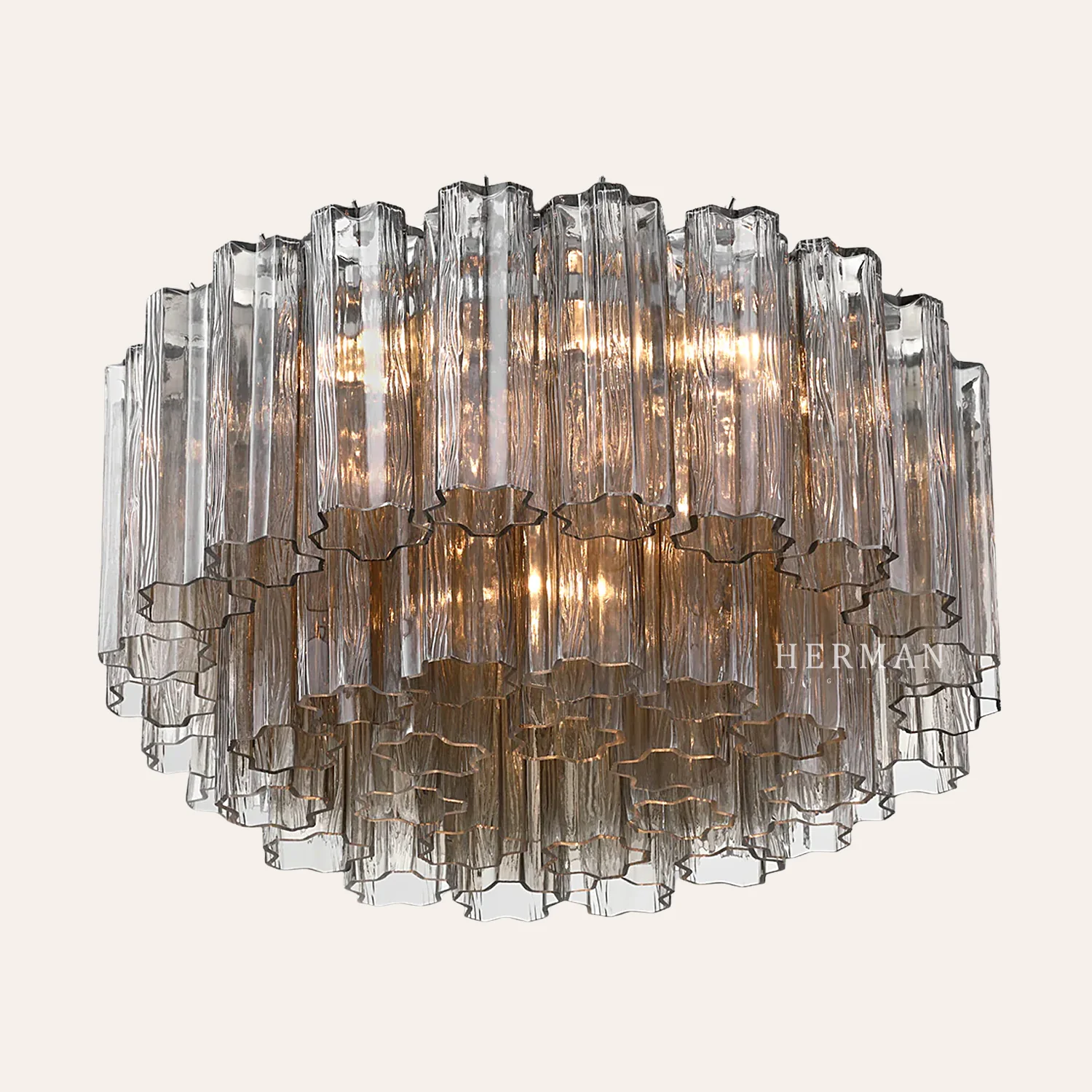 Addis Murano Glass Flushmount 22"/32" - Image 73
