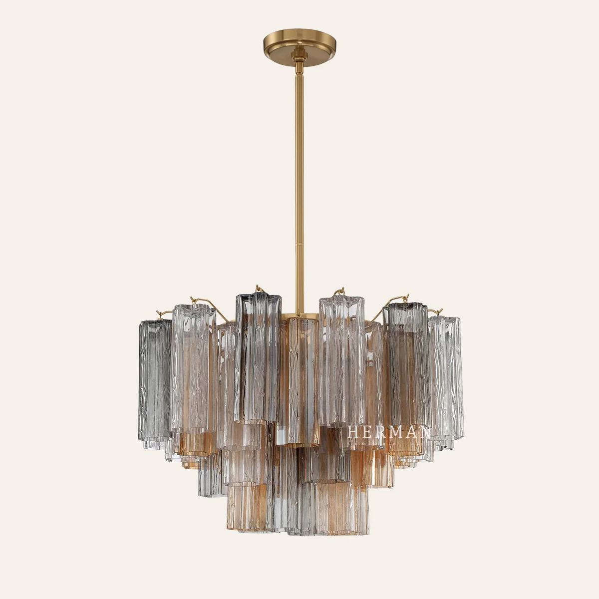 Addis Murano Glass Chandelier 17.8" 19.8" 22" 26.8" 32''D - Image 19