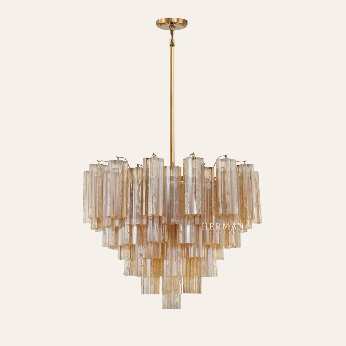 Addis Murano Glass Chandelier 17.8" 19.8" 22" 26.8" 32''D - Image 24