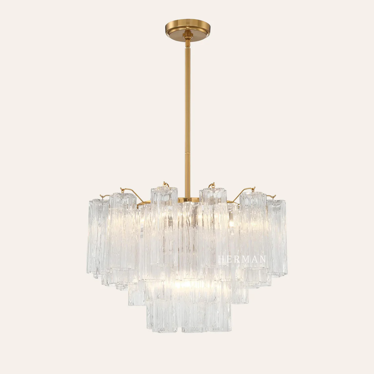 Addis Murano Glass Chandelier 17.8" 19.8" 22" 26.8" 32''D - Image 30