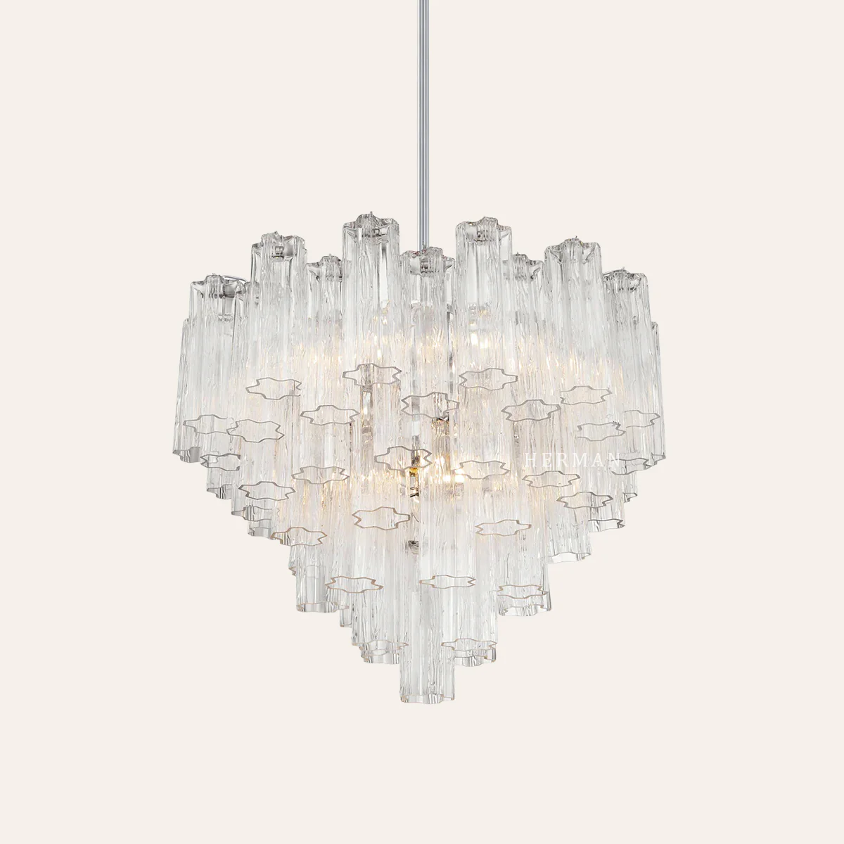 Addis Murano Glass Chandelier 17.8" 19.8" 22" 26.8" 32''D - Image 36