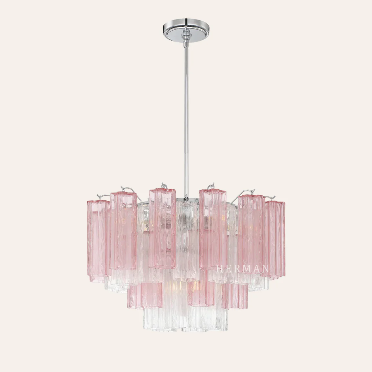 Addis Murano Glass Chandelier 17.8" 19.8" 22" 26.8" 32''D - Image 61