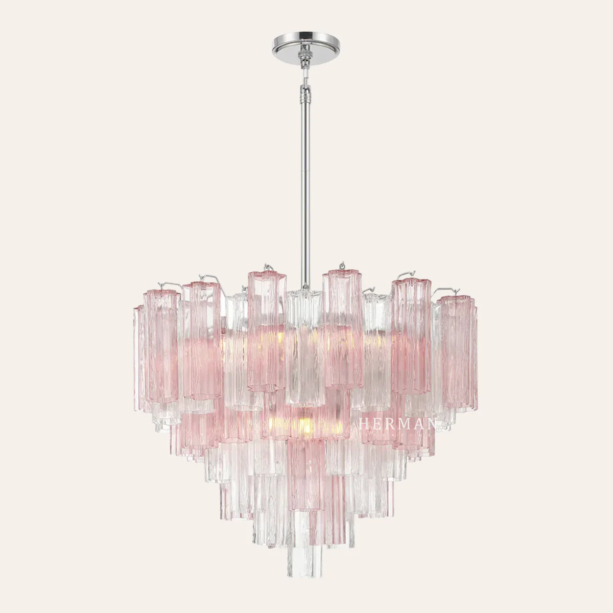 Addis Murano Glass Chandelier 17.8" 19.8" 22" 26.8" 32''D - Image 62