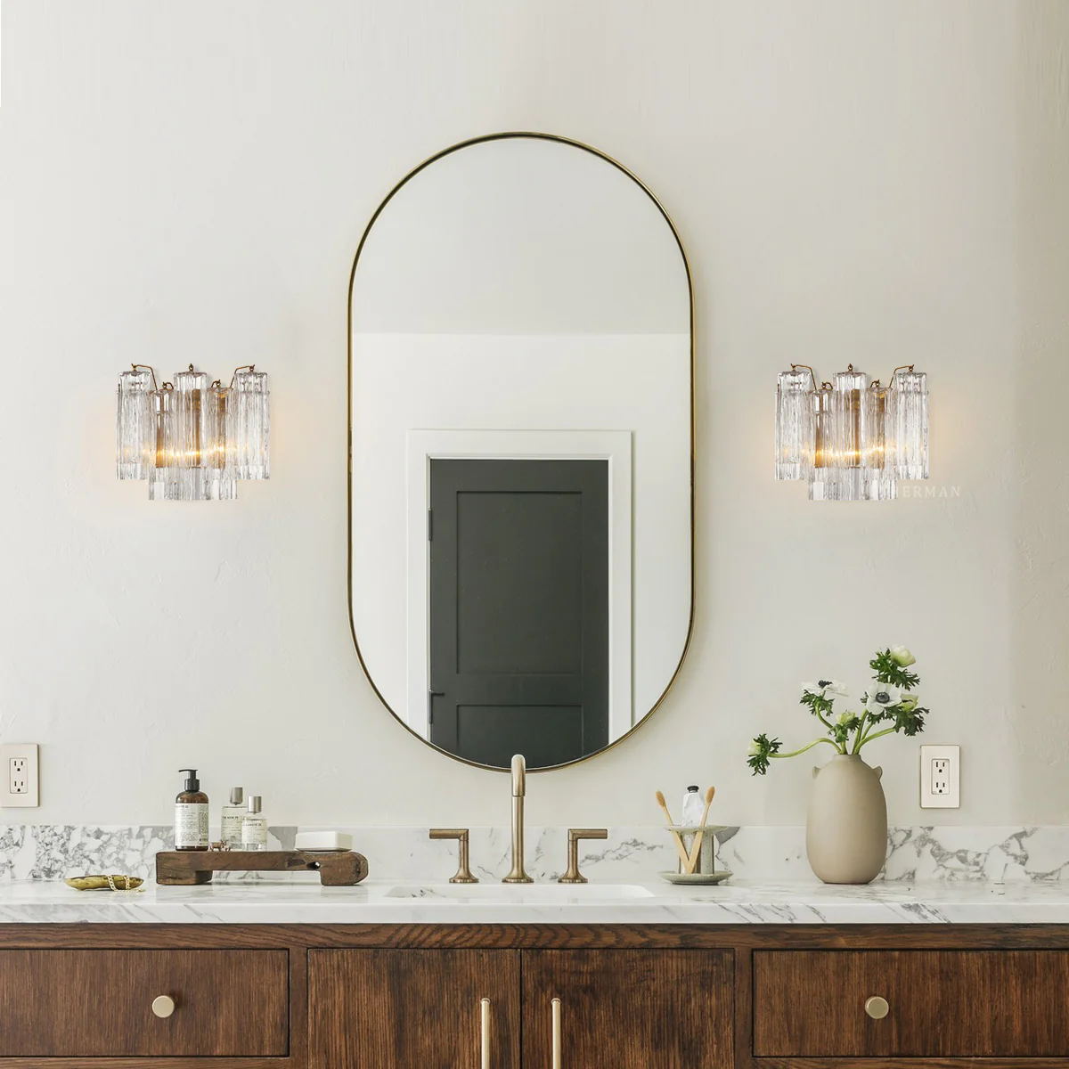 Addis Murano Glass Wall Light 14''W - Image 4