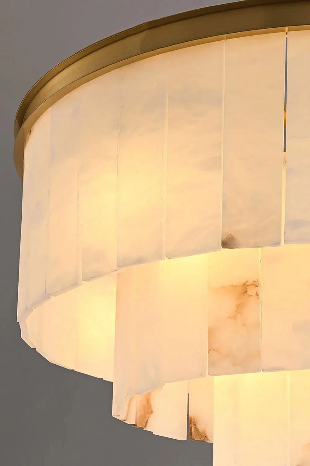 Alabaster 2/3/4/5 Tiered Chandelier - Image 11