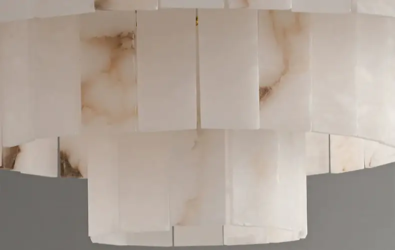Alabaster 2/3/4/5 Tiered Chandelier - Image 8