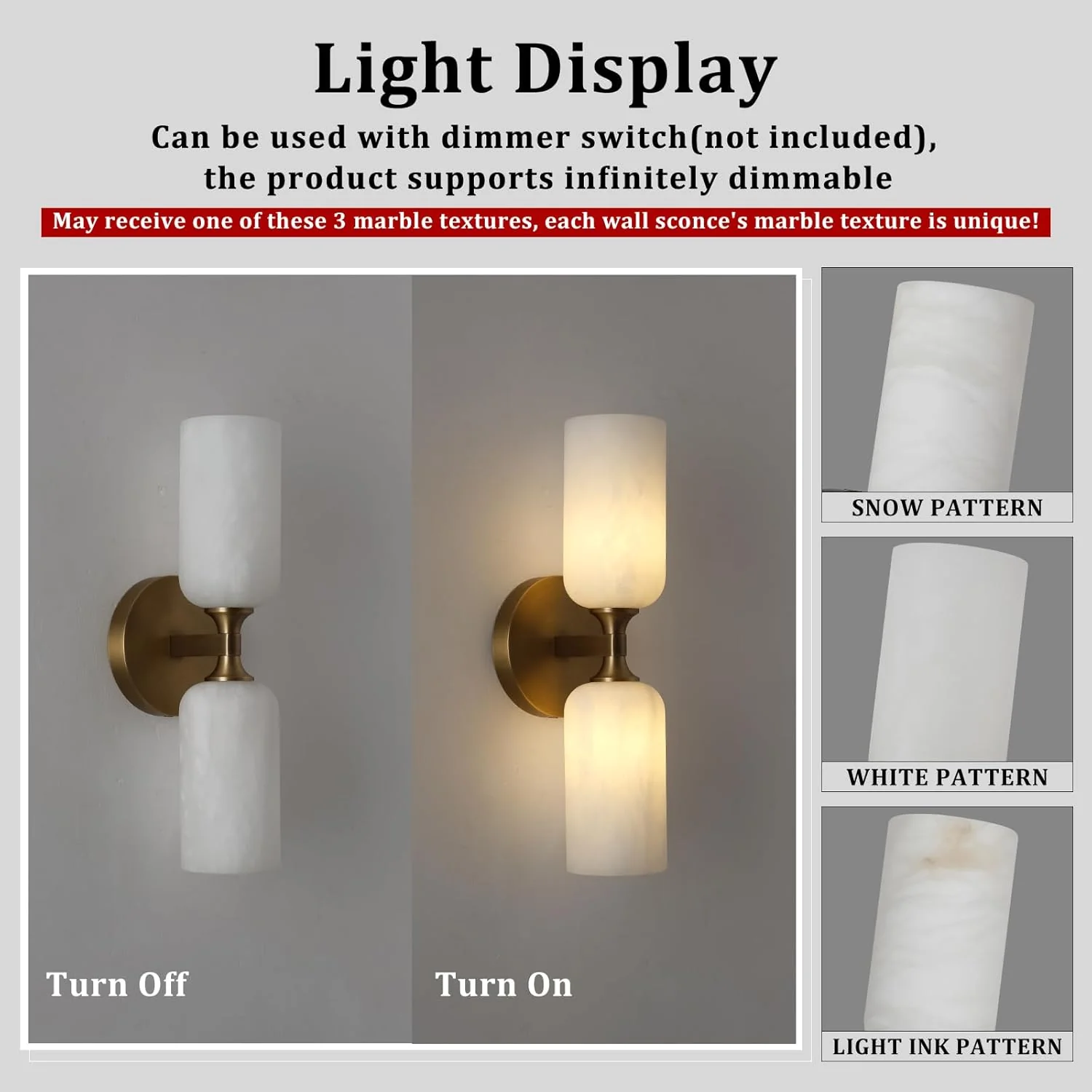Monty Alabaster Linear Wall Sconce - Image 11