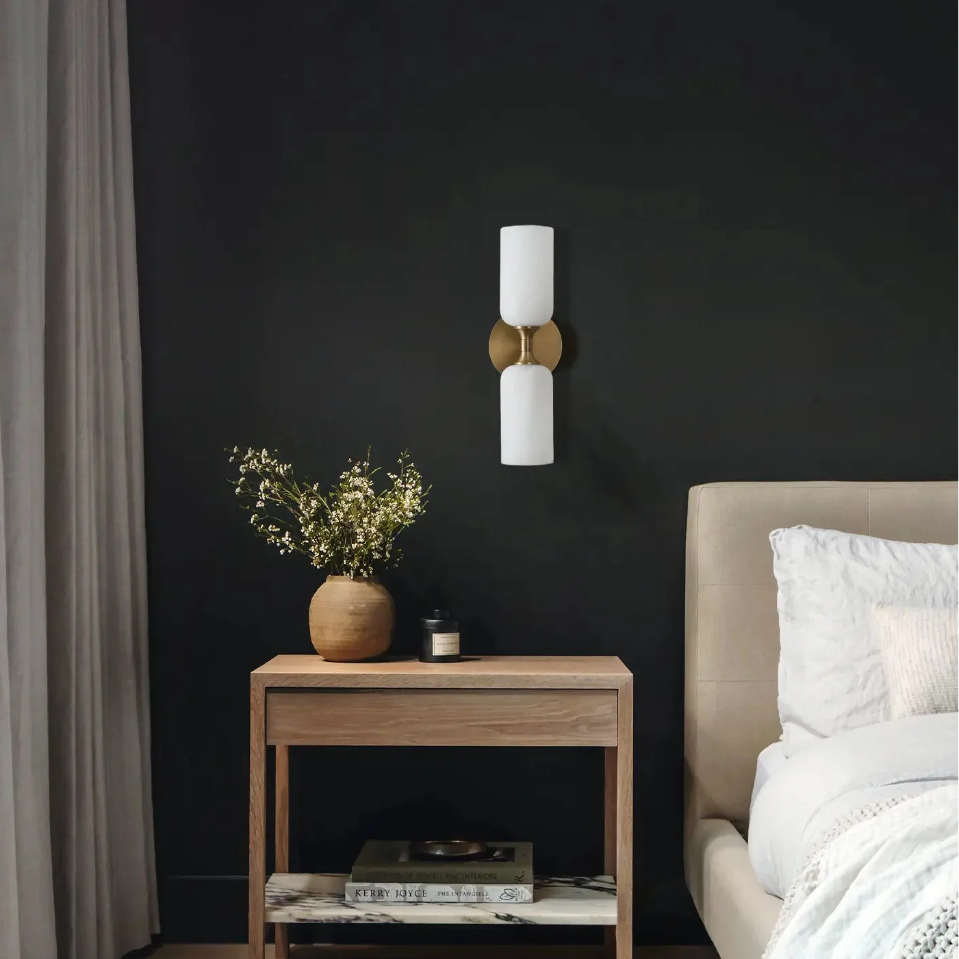 Monty Alabaster Linear Wall Sconce - Image 5